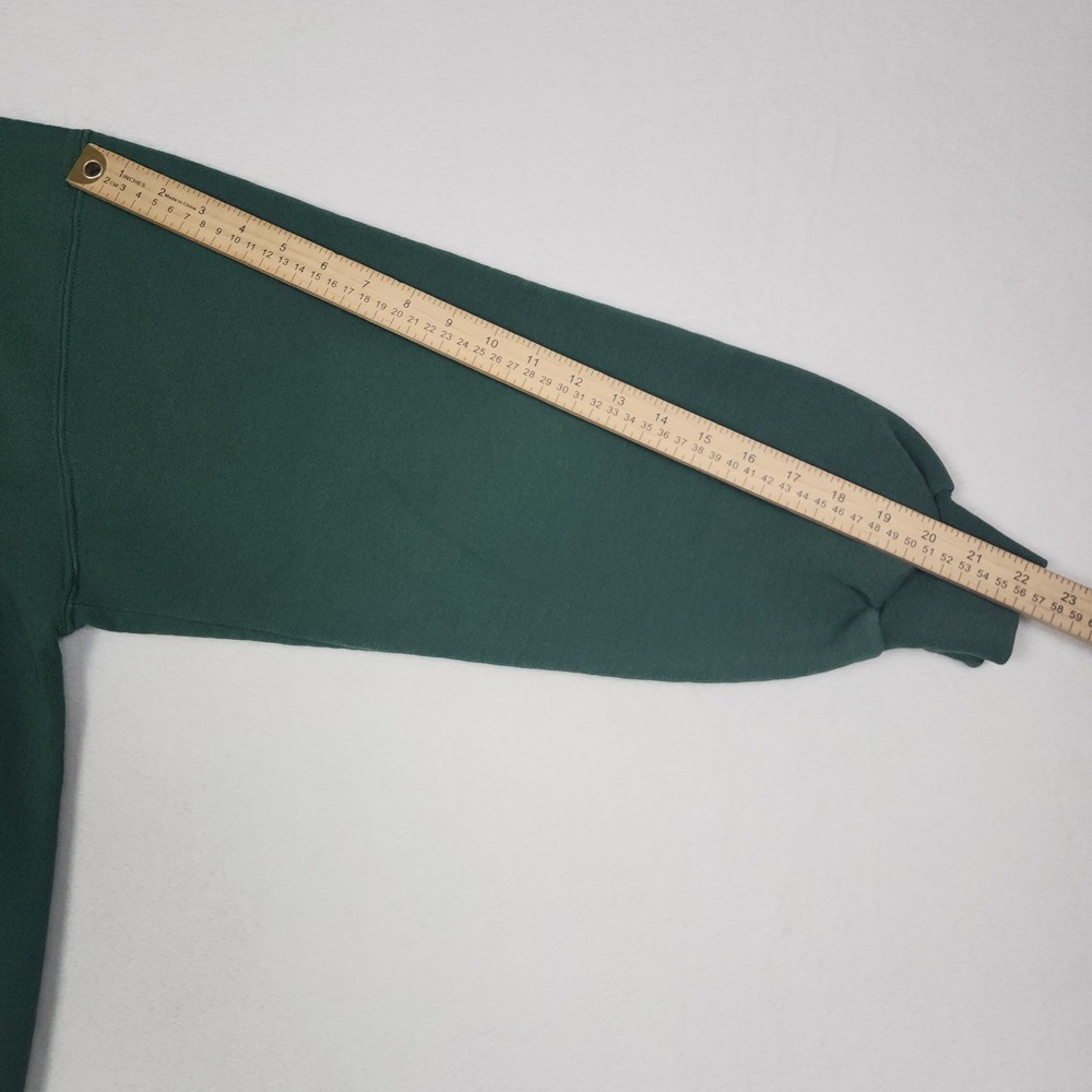 Vintage Green Bay Packers Hoodie Mens XL Green NFL Russell Athletic Made USA - Picture 8 of 12